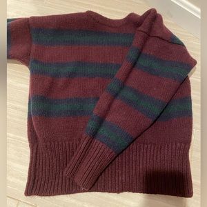 New 100% Wool Crewneck Sweater